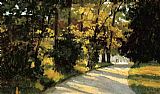 Yerres, Path Through the Woods in the Park
